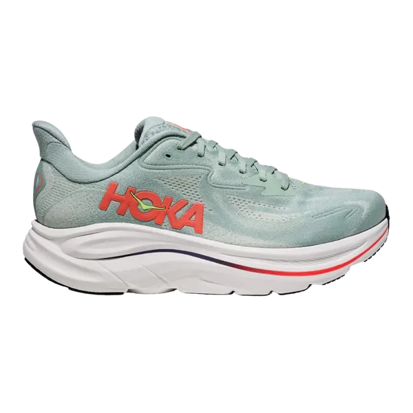 호카 (남성) 클리프톤 10 와이드 Hoka Clifton 10 Sage Neon Flame - Wide 1162032-SGNN