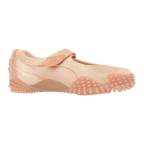 푸마 모스트로 Fey 사틴 Mostro Fey Satin (W) Puma Mostro Fey Satin Jasmine Pink Puma White 401063-01