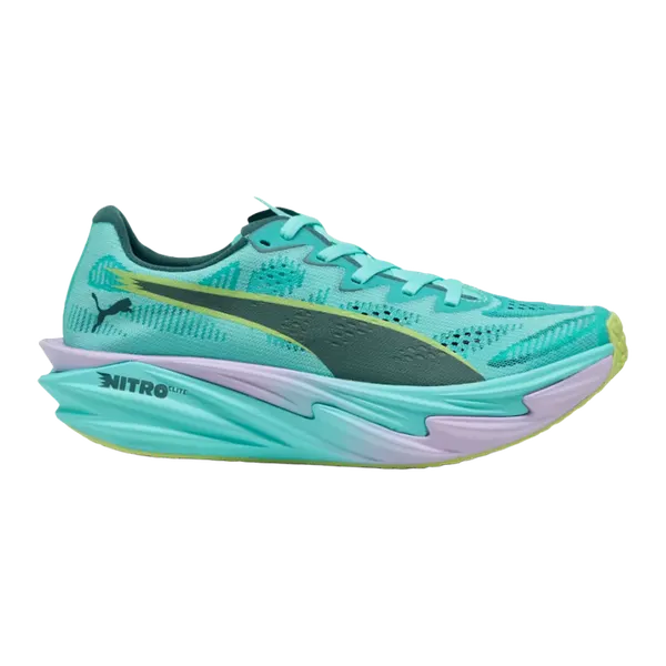 푸마 디비에이트 나이트로 엘리트 4 푸마 x 하이록스 여성용 (W) Puma x Hyrox Deviate Nitro Elite 4 Intense Mint Light Lavender 314157-01