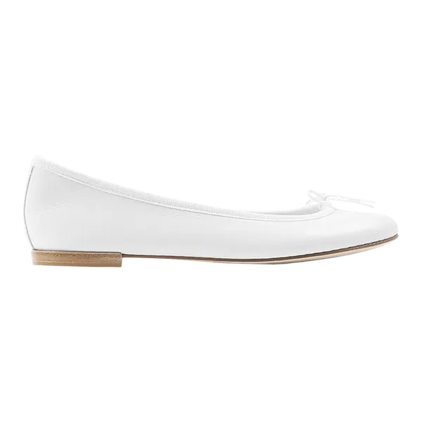 레페토 플랫 산드리옹 (W) Repetto Cendrillon Nappa Calfskin Ballerinas White V086VE050