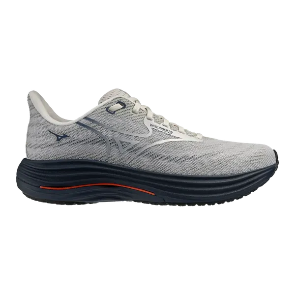 미즈노 (공용) 웨이브 라이더 29 슈퍼와이드 Mizuno Wave Rider 29 Light Grey Silver - 4E Super Wide J1GC256581