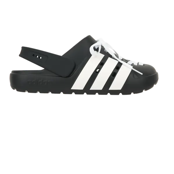 아디다스 아딜렛 클로그 2.0 Adidas Sportswear Adilette Clog 2.0 Core Black Cloud White JR4025