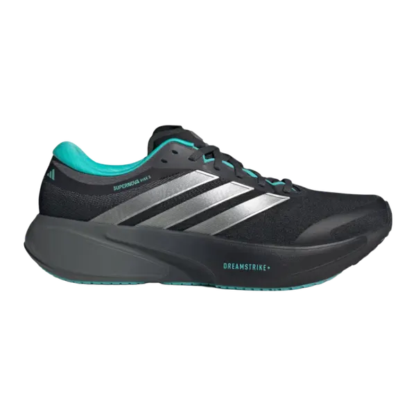 아디다스 메르세데스 Adidas x Mercedes AMG Petronas F1 Team Supernova Rise 3 Core Black Silver Metallic KJ3671
