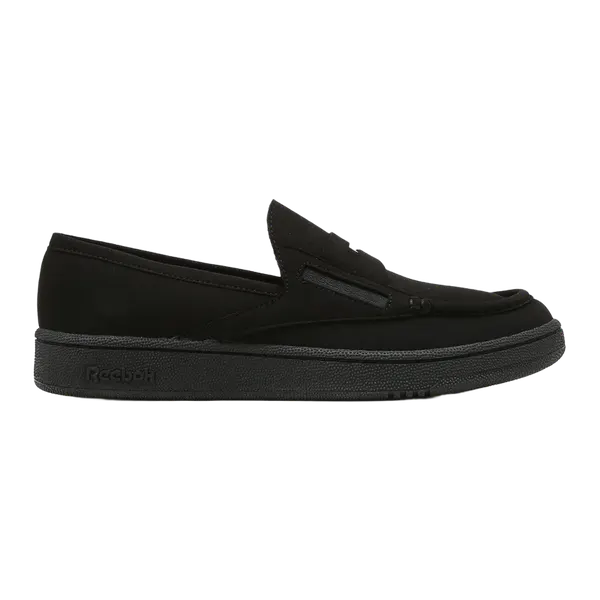 리복 클럽 C 로퍼 스웨이드 Reebok Club C Loafer Suede Black 100278436