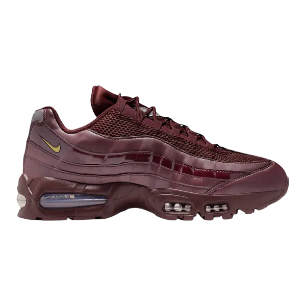 나이키 에어 맥스 95 빅 버블 M Nike Air Max 95 Big Bubble Total 90 Burgundy Crush Metallic Gold IB6830-601